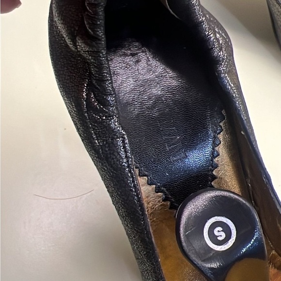 Emporio Armani Black Heels with Sculptural Metallic Heel and Glossy Finish - Picture 2 of 8